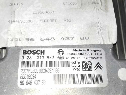 Engine control unit (ECU) CITROËN C4 I (LC_)  | BP1465226M57 
