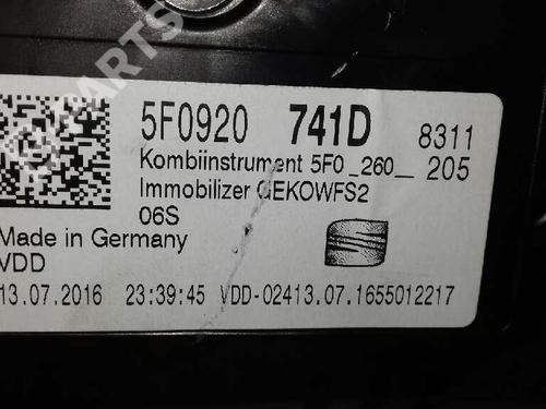 Instrument cluster SEAT LEON (5F1) 2.0 TDI | BP2508064C47 