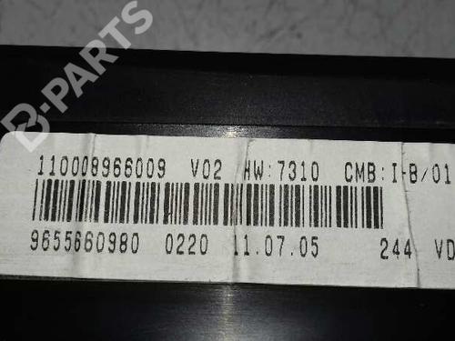 Instrument cluster CITROËN XSARA PICASSO (N68) 1.6 HDi | BP1763563C47 