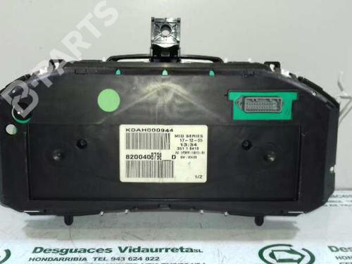 Instrument cluster RENAULT MEGANE II Saloon (LM0/1_)  | BP1954678C47 