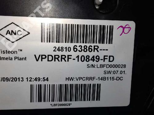 Instrument cluster RENAULT TRAFIC III Van (FG_) 1.6 dCi 140 (FGMA) | BP2244537C47 