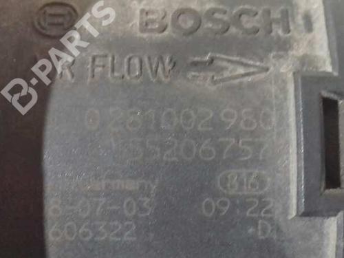 Mass air flow sensor FIAT 500 (312_) 1.3 D Multijet (312AXB1A) | BP2712327M95 
