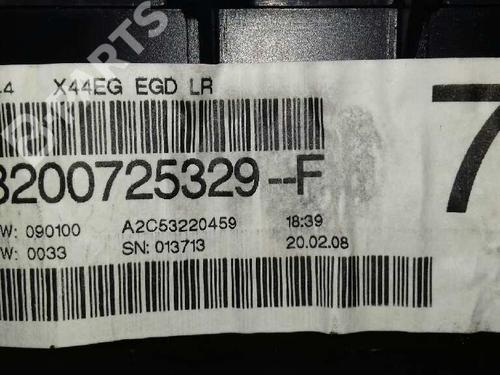 Instrument cluster RENAULT TWINGO II (CN0_) 1.5 dCi (CN0E) | BP2289874C47 