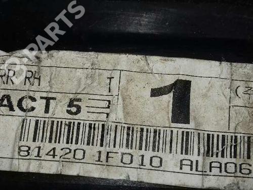 Rear right lock KIA SPORTAGE II (JE_, KM_) 2.0 CRDi 4WD | BP2591357C99 