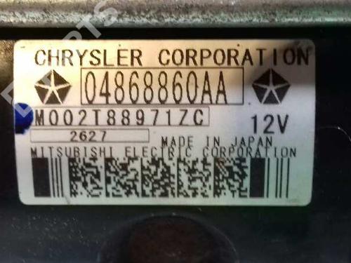 Starter CHRYSLER GRAND VOYAGER V (RT) 2.8 CRDi | BP2686800M8 