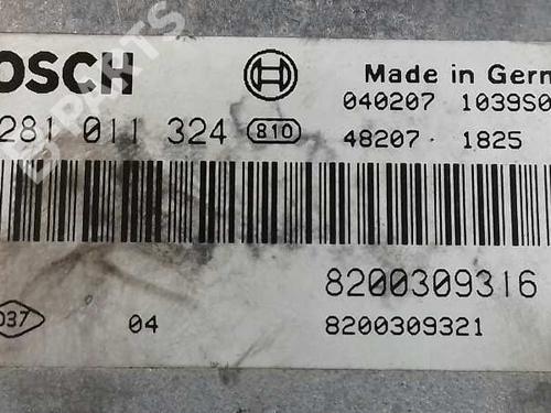 Engine control unit (ECU) RENAULT ESPACE IV (JK0/1_) 1.9 dCi (JK0U, JK0G) | BP1936974M57 