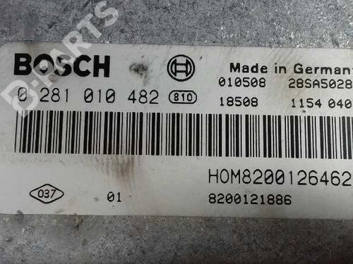 Engine control unit (ECU) RENAULT LAGUNA II (BG0/1_) 1.9 dCi | BP2807670M57 