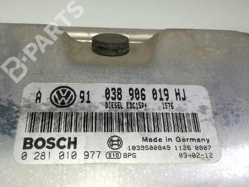 Used Engine control unit (ECU) VW GOLF IV (1J1) 1.9 TDI (101 hp) 2813721