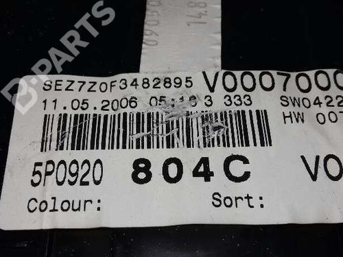 Used Instrument cluster SEAT ALTEA (5P1) 1.9 TDI (105 hp) 3149727