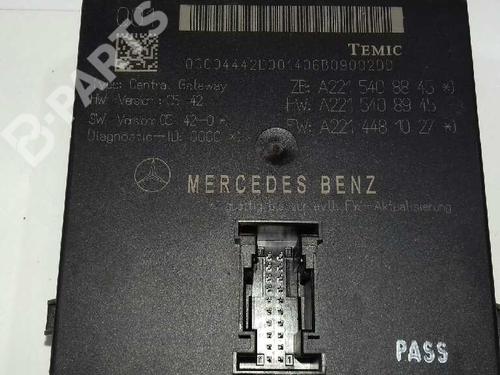 Electronic module MERCEDES-BENZ S-CLASS (W221, V221) S 320 CDI 4-matic (221.080, 221.180) | BP3196029M83 