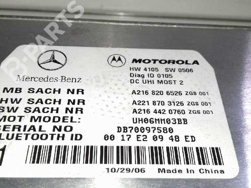 Electronic module MERCEDES-BENZ S-CLASS (W221, V221) S 320 CDI 4-matic (221.080, 221.180) | BP3193806M83 