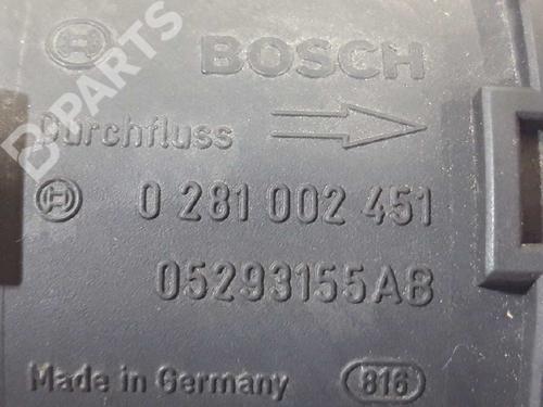 Mass air flow sensor CHRYSLER VOYAGER IV (RG, RS)  | BP3229280M95 