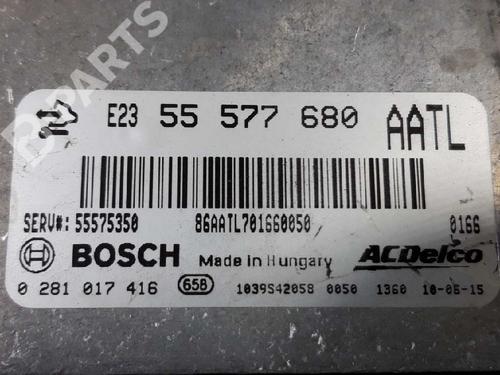 Used Engine control unit (ECU) OPEL ASTRA J (P10) [2009-2016]  3249030