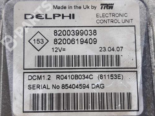 Used Engine control unit (ECU) RENAULT MEGANE II (BM0/1_, CM0/1_) 1.5 dCi (BM1F, CM1F) (86 hp) 3271817