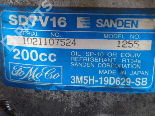 AC compressor FORD FOCUS II (DA_, HCP, DP) 1.6 TDCi | BP3362908M34 