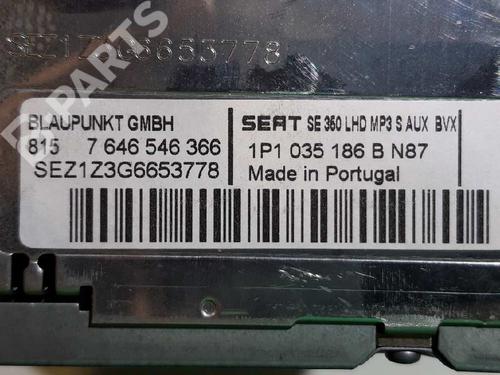Radio SEAT LEON (1P1) 1.9 TDI | BP3362987E6 