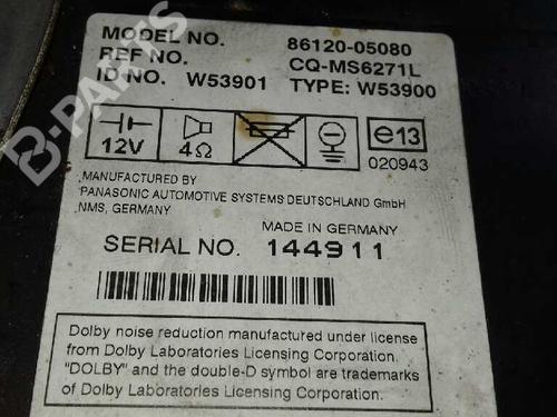 Used Radio TOYOTA AVENSIS (_T25_) 2.0 VVT-i (AZT250_, AZT250R) (147 hp) 3363048