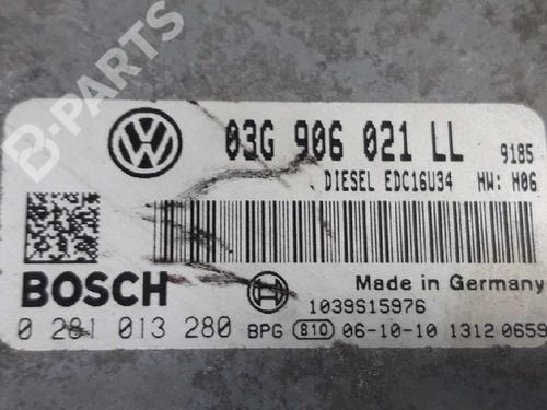 Used Engine control unit (ECU) SEAT LEON (1P1) [2005-2013]  3408343