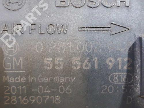 Mass air flow sensor OPEL CORSA D (S07) 1.3 CDTI (L08, L68) | BP3410165M95 