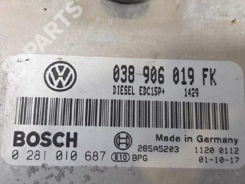 Engine control unit (ECU) SEAT TOLEDO II (1M2) 1.9 TDI | BP3435873M57 