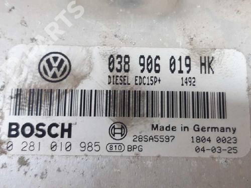 Engine control unit (ECU) SEAT LEON (1M1) 1.9 TDI | BP3454436M57 