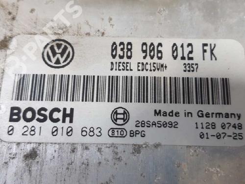 Engine control unit (ECU) SEAT LEON (1M1) 1.9 TDI | BP3467631M57 