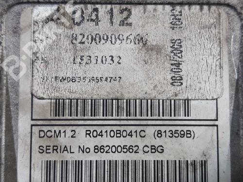 Engine control unit (ECU) RENAULT KANGOO / GRAND KANGOO II (KW0/1_) 1.5 dCi 85 (KW0K, KW0L, KW0B) | BP3498710M57 