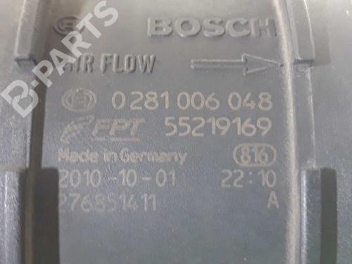 Mass air flow sensor IVECO DAILY IV Van 35C13 V, 35C13 V/P, 35S13 V, 35S13 V/P | BP3521426M95 