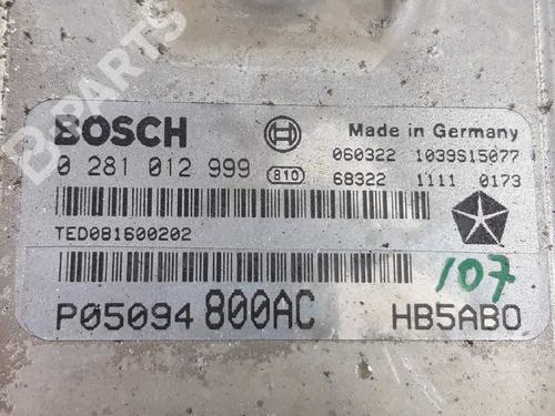 Engine control unit (ECU) CHRYSLER VOYAGER IV (RG, RS) 2.8 CRD | BP3685423M57 
