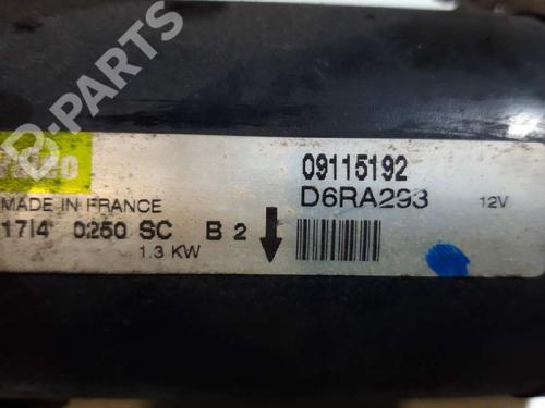 Starter OPEL MERIVA A MPV (X03) 1.4 16V Twinport (E75) | BP4206811M8 