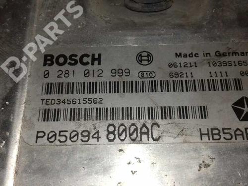 Used Engine control unit (ECU) CHRYSLER VOYAGER IV (RG, RS) 2.8 CRD (150 hp) 4393297