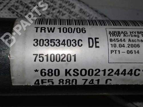 Used Left curtain airbag AUDI A6 C6 (4F2) 3.0 TDI quattro (225 hp) 4398849