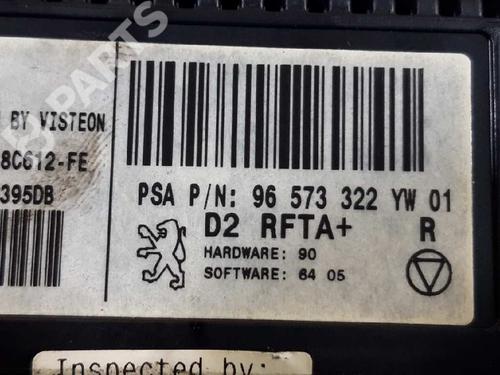 Climate control PEUGEOT 407 (6D_) 2.2 (6D3FZE, 6D3FZH) | BP4409846I5 