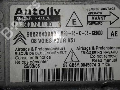 Used ECU airbags CITROËN C4 I (LC_) [2004-2014]  4492108