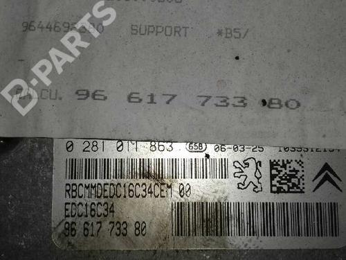 Engine control unit (ECU) CITROËN C4 I (LC_)  | BP4492112M57 