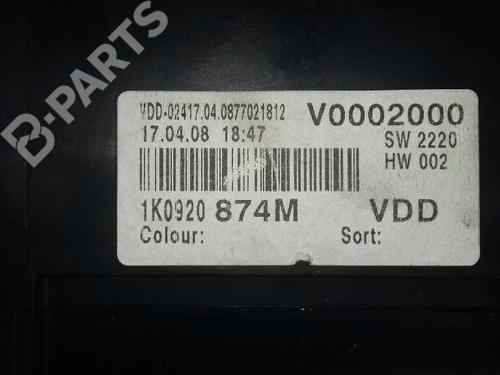 Used Instrument cluster VW GOLF V (1K1) [2003-2010]  4498965
