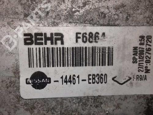 Used Intercooler NISSAN PATHFINDER III (R51) 2.5 dCi 4WD (171 hp) 4570091