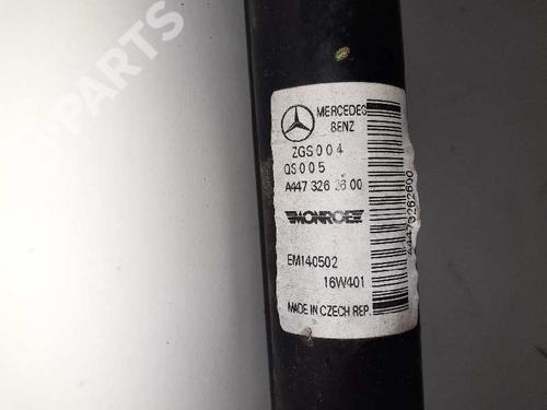 Right rear shock absorber MERCEDES-BENZ VITO Mixto (Double Cabin) (W447) 109 CDI (447.701, 447.703, 447.705) | BP4591512M19 