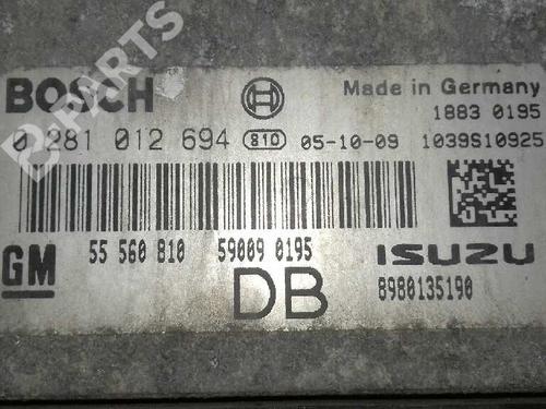 Used Engine control unit (ECU) OPEL ASTRA H Estate (A04) [2004-2014]  4608261