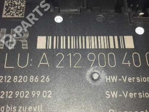 Used Comfort control module MERCEDES-BENZ E-CLASS (W212) E 220 CDI / BlueTEC (212.001, 212.002) (170 hp) 4669455