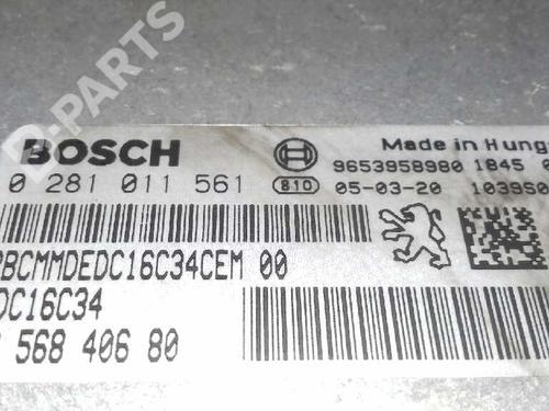 Used Engine control unit (ECU) CITROËN C5 II (RC_) [2004-2008]  4687743