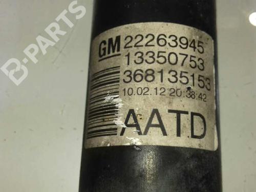 Right rear shock absorber OPEL MERIVA B MPV (S10) 1.7 CDTI (75) | BP4768211M19 