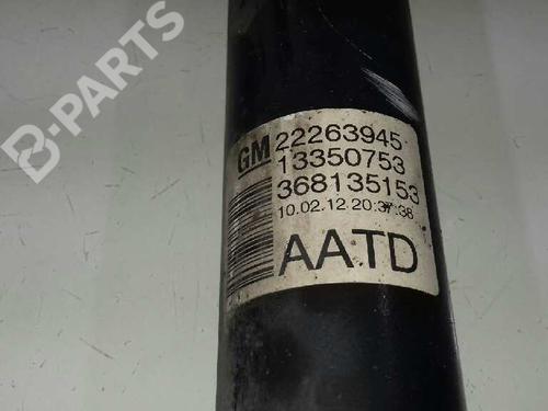 Left rear shock absorber OPEL MERIVA B MPV (S10) 1.7 CDTI (75) | BP4768205M18 