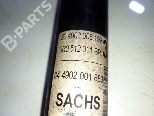 Used Right rear shock absorber VW POLO V (6R1, 6C1) 1.6 TDI (90 hp) 4735880