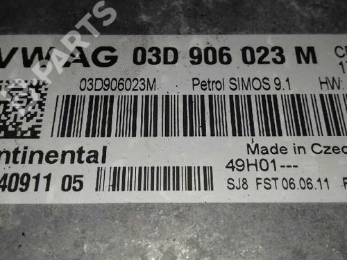 Engine control unit (ECU) SKODA FABIA II (542) 1.2 | BP4824346M57 