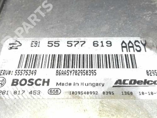 Used Engine control unit (ECU) OPEL INSIGNIA A (G09) 2.0 CDTI (68) (131 hp) 4881462