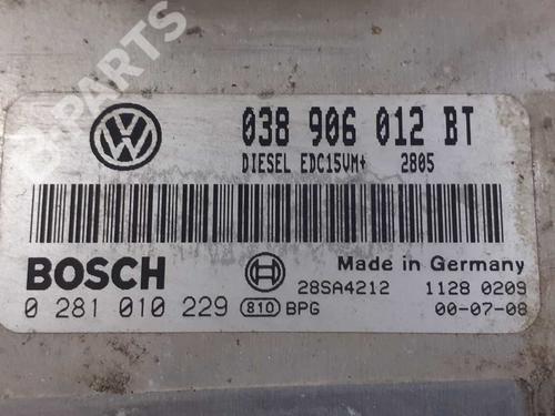 Engine control unit (ECU) SEAT TOLEDO II (1M2) 1.9 TDI | BP4892976M57 