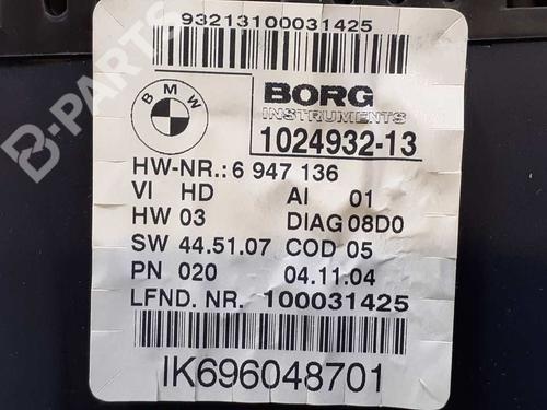 Instrument cluster BMW 1 (E87) 116 i | BP4907604C47 