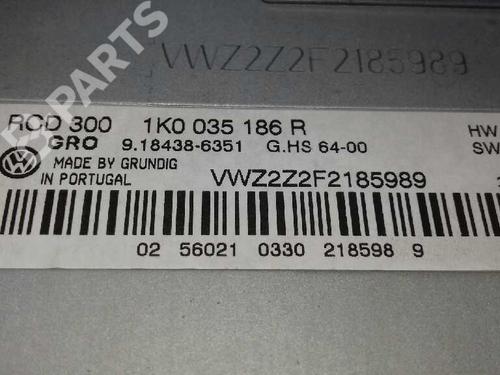 Used Radio VW PASSAT B6 (3C2) 2.0 TDI (140 hp) 4916467