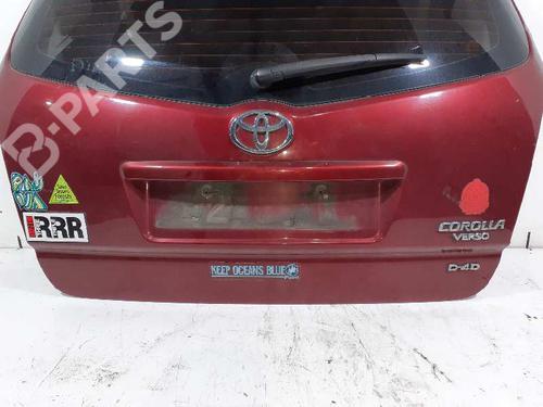 Tailgate TOYOTA COROLLA Verso (ZER_, ZZE12_, R1_) 2.2 D-4D (AUR10_, AUR10R) | BP4690483C6 